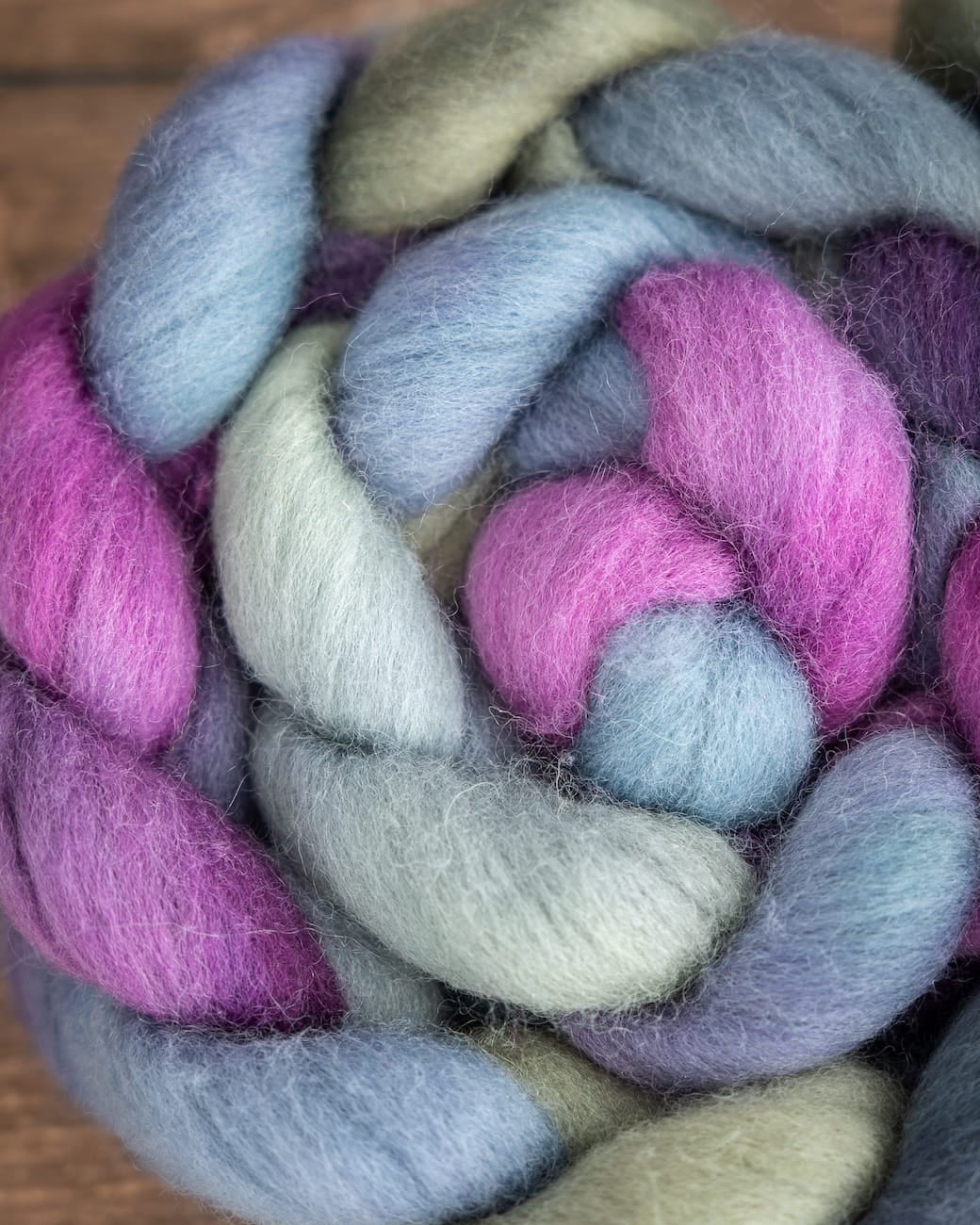 SweetGeorgia Yarns Spinning Fibre Corriedale Wild Thistle