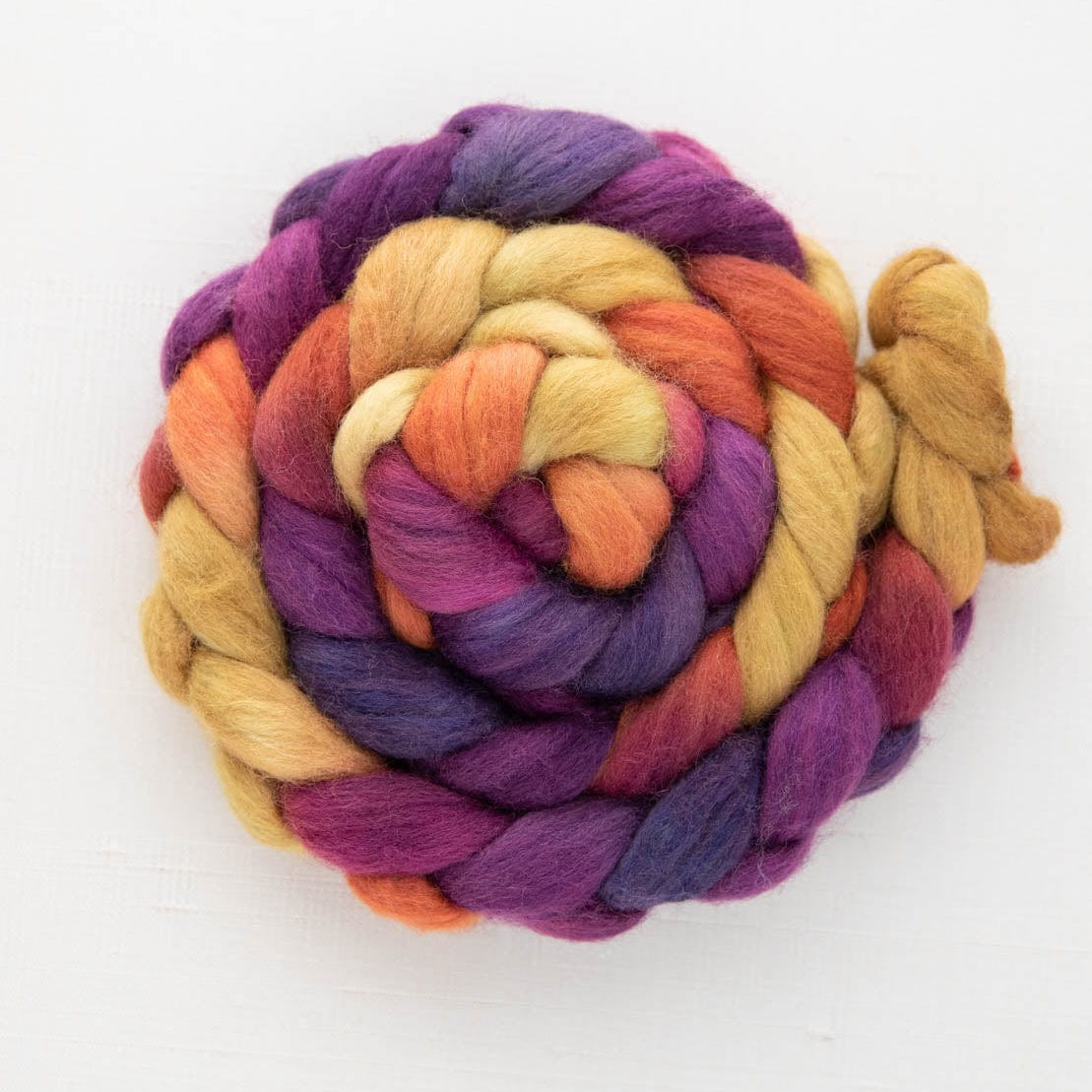 SweetGeorgia Yarns Spinning Fibre Midnight Feast BFL+Silk Spinning Fibre