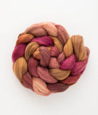 SweetGeorgia Yarns Spinning Fibre Salted Caramel BFL+Silk Spinning Fibre