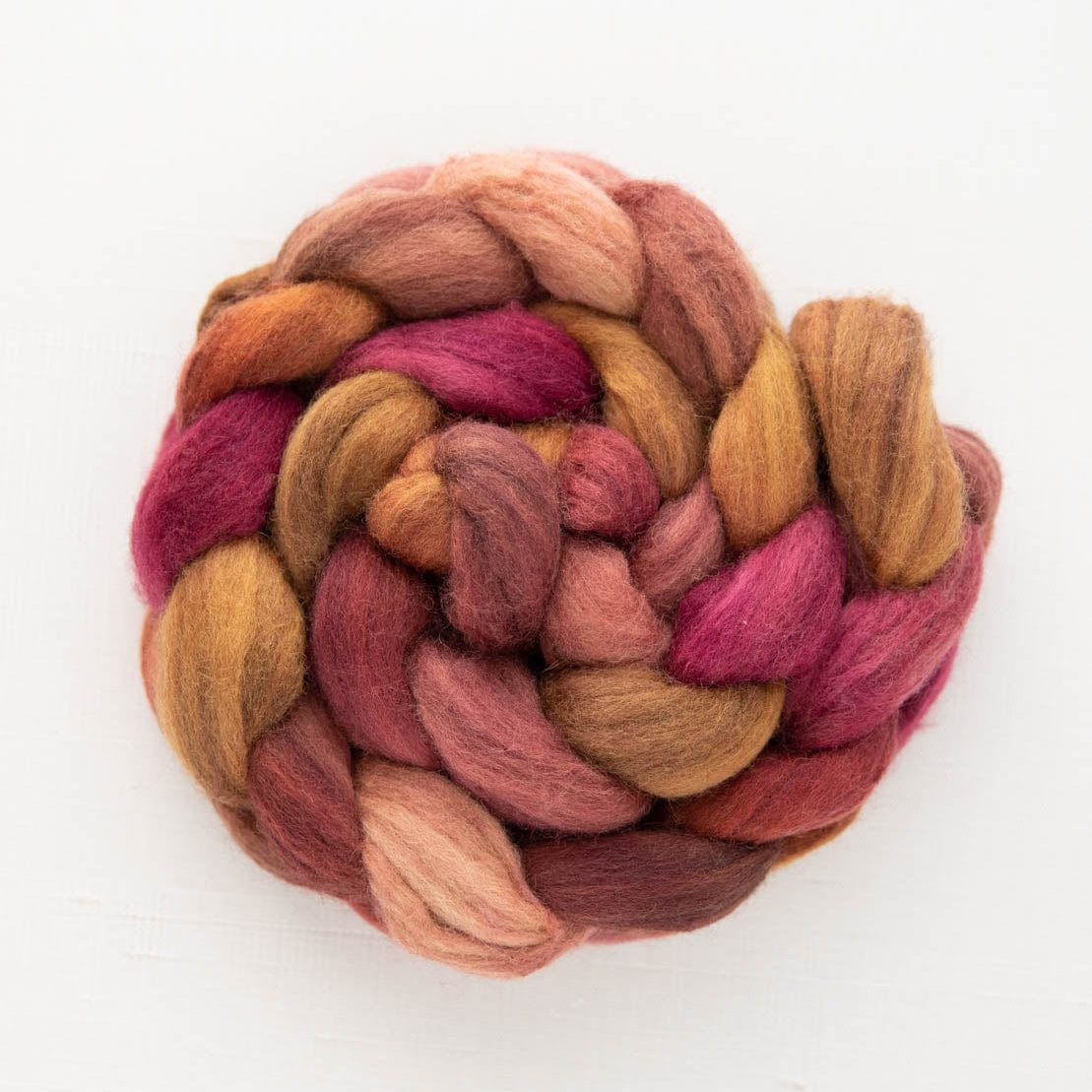 SweetGeorgia Yarns Spinning Fibre Salted Caramel Targhee Spinning Fibre