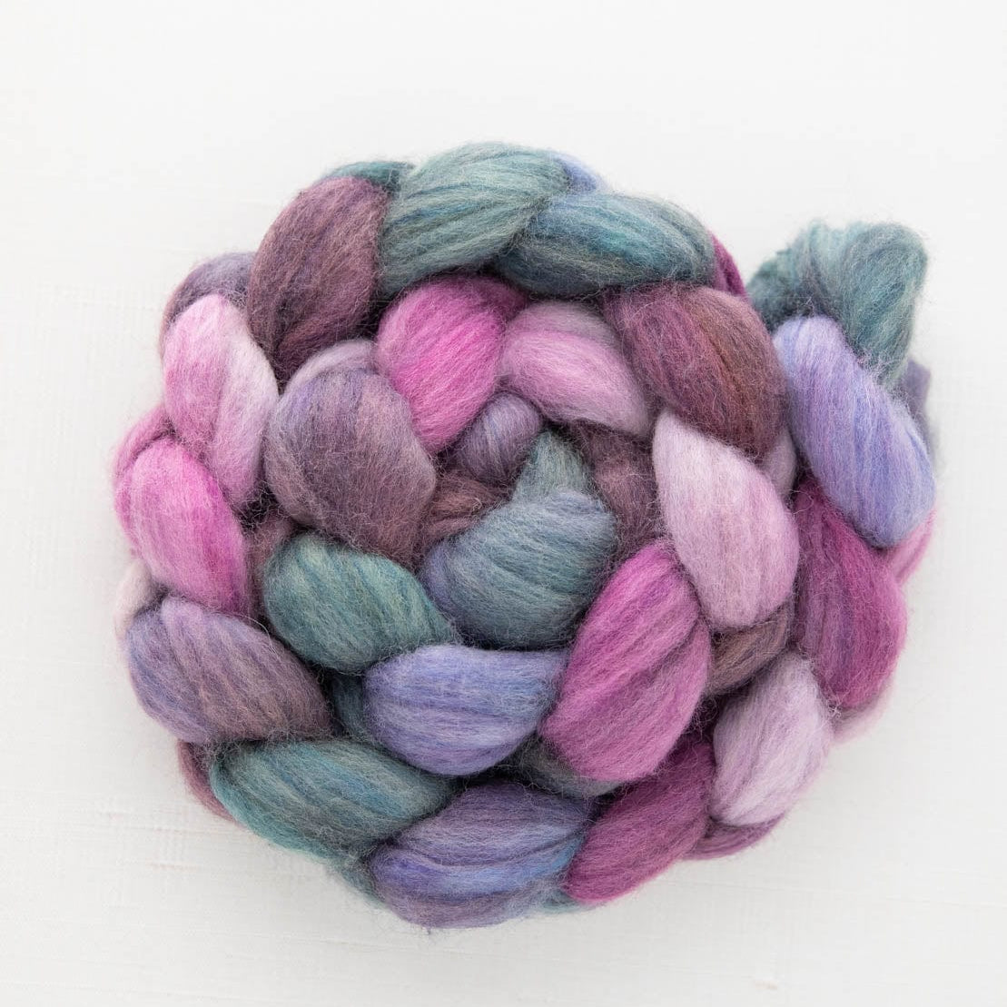 SweetGeorgia Yarns Spinning Fibre Sugarplum BFL+Silk Spinning Fibre