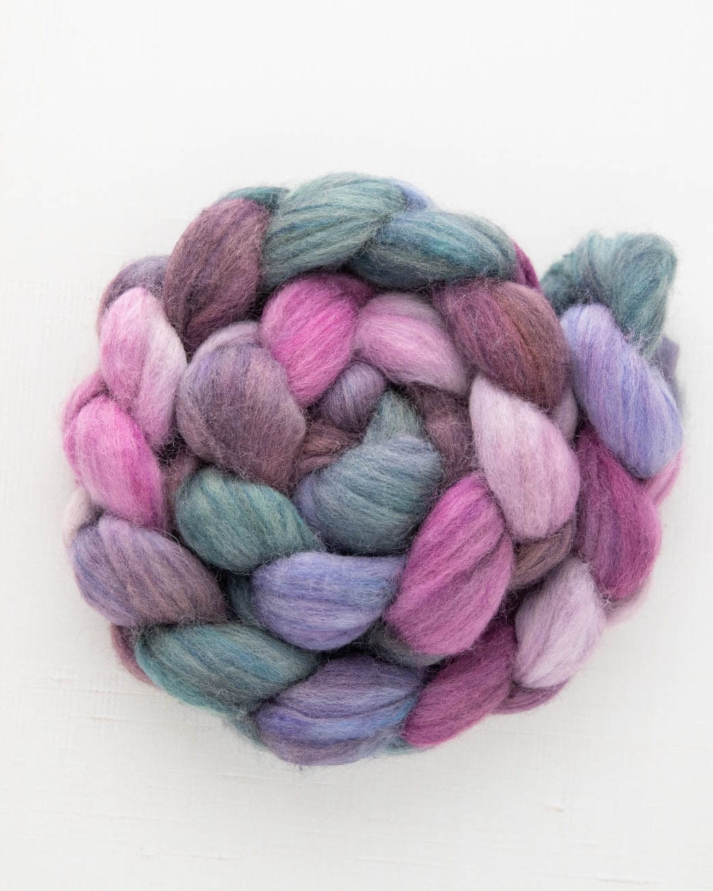 SweetGeorgia Yarns Spinning Fibre Sugarplum Polwarth+Silk Spinning Fibre
