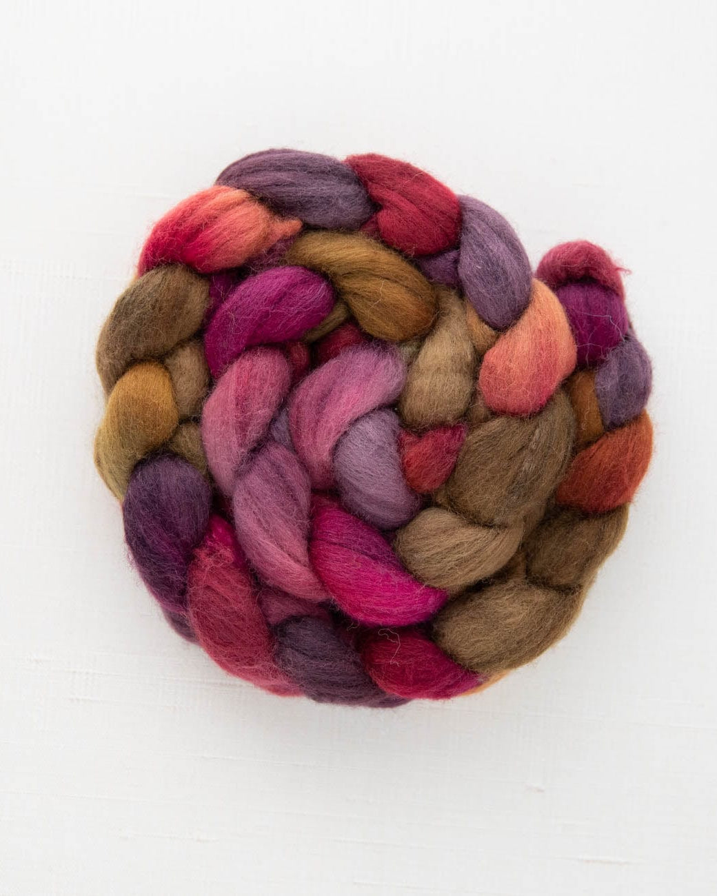 SweetGeorgia Yarns Spinning Fibre Tapestry Polwarth+Silk Spinning Fibre