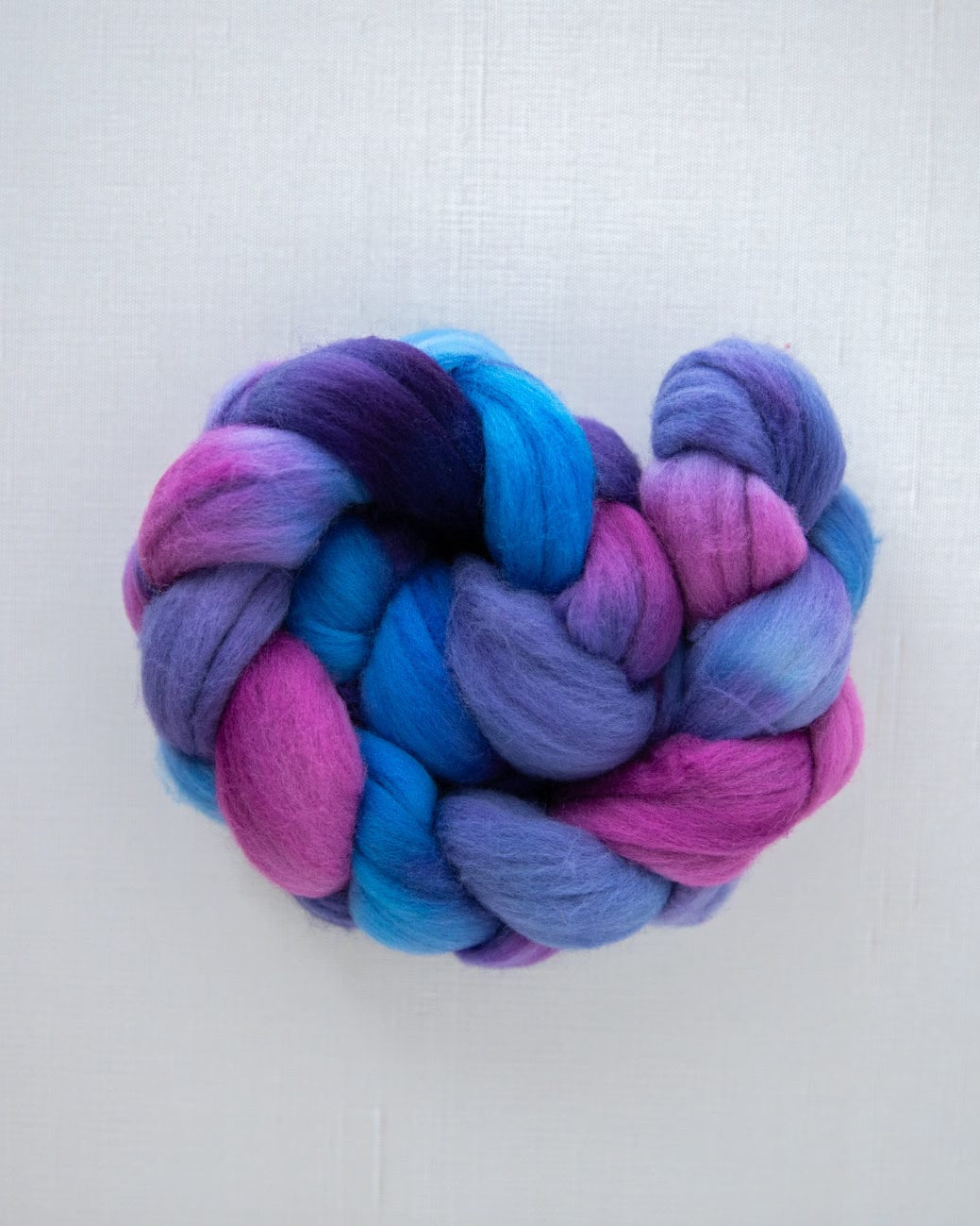 SweetGeorgia Yarns Spinning Fibre Targhee / Snowing in Tremblant True North Collection