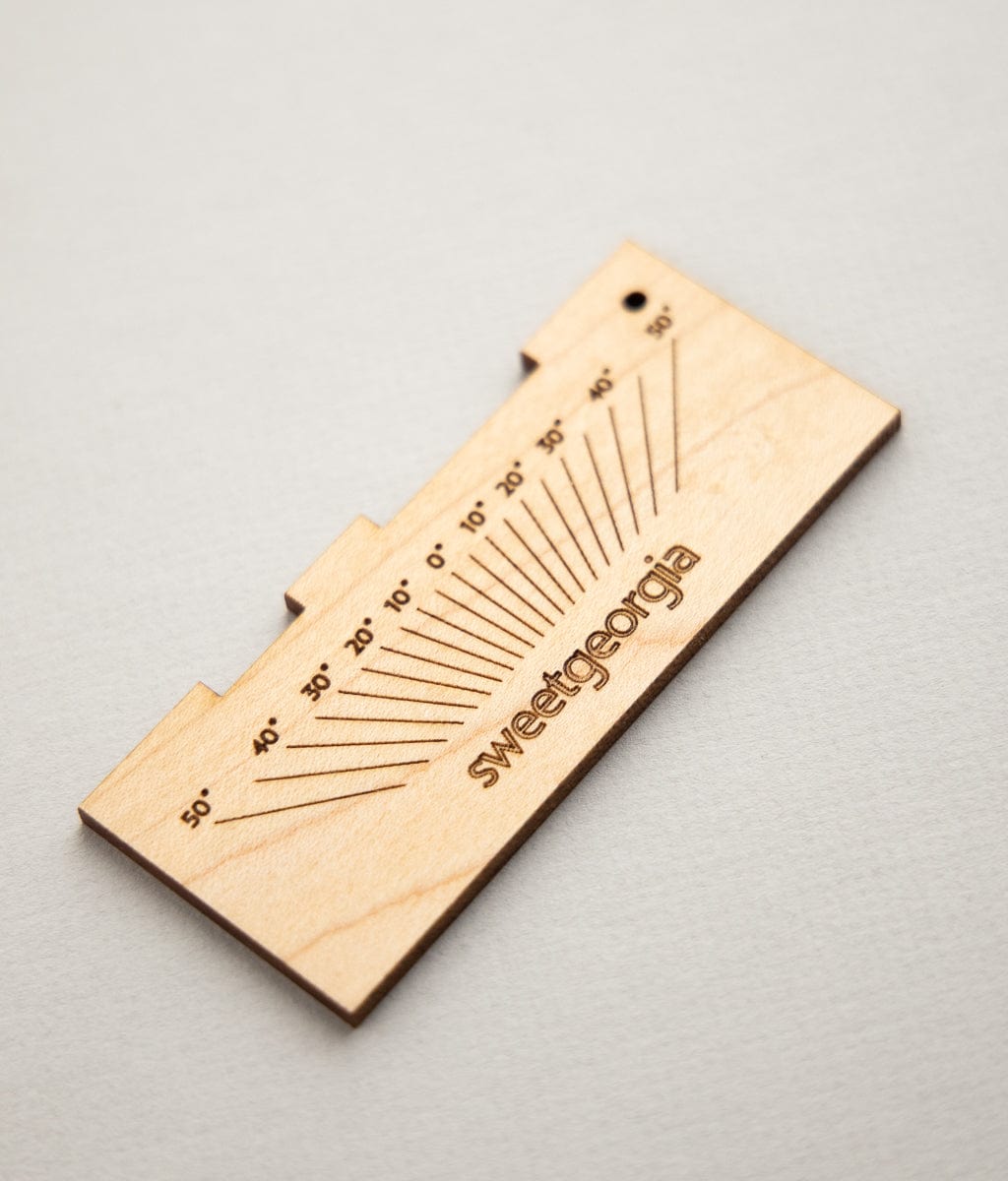 SweetGeorgia Yarns SweetGeorgia Merch SweetGeorgia Spinning Gauge - Maple