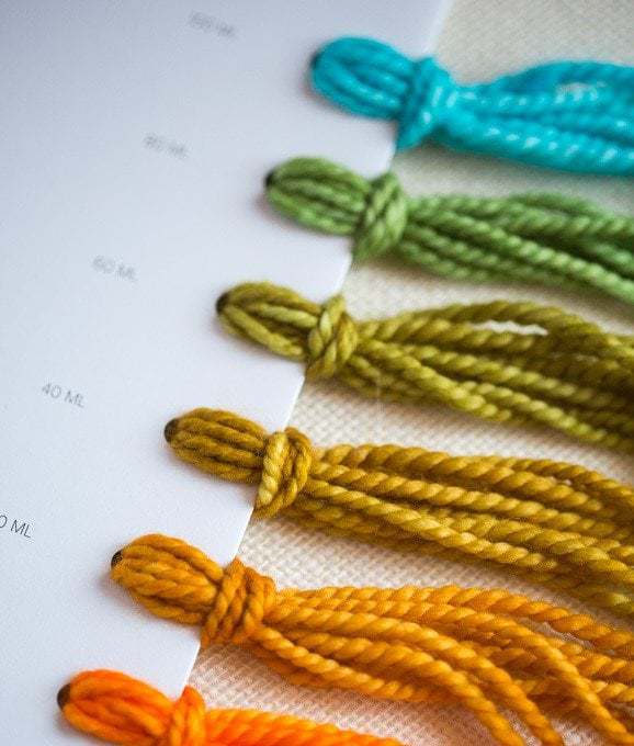 SweetGeorgia Yarns Tools & Accessories Colour Cards