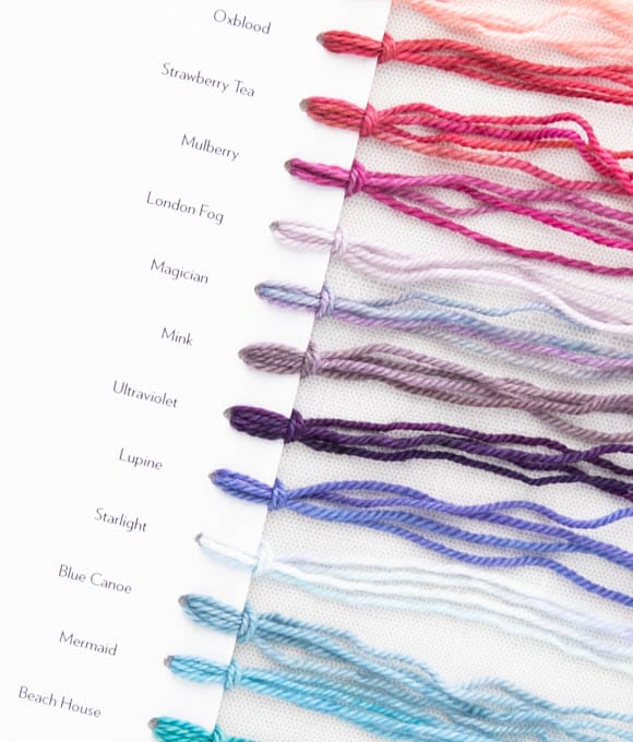 SweetGeorgia Yarns Tools & Accessories Colour Cards