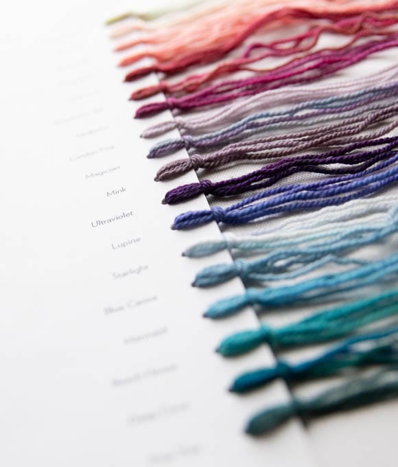 SweetGeorgia Yarns Tools & Accessories Colour Cards