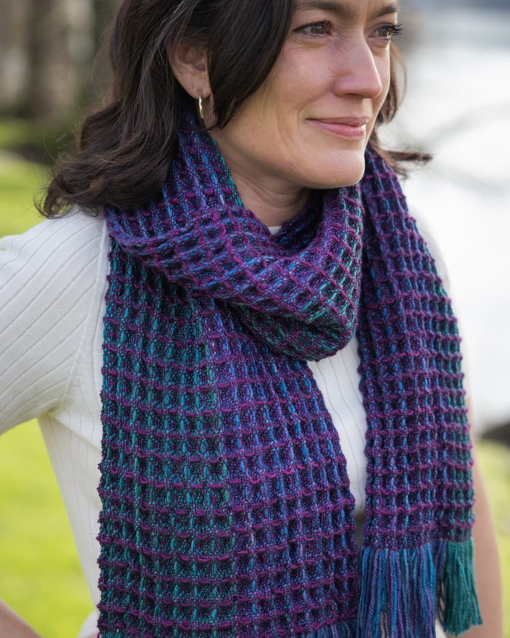 SweetGeorgia Yarns Weaving Patterns Baker Street Scarf