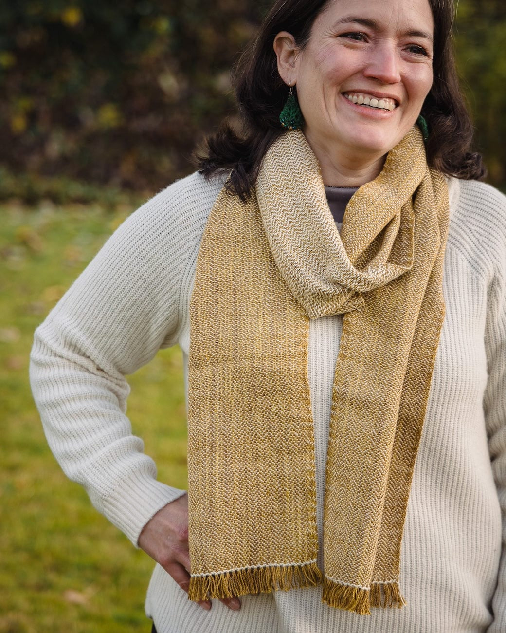 SweetGeorgia Yarns Weaving Patterns Fraser Scarf