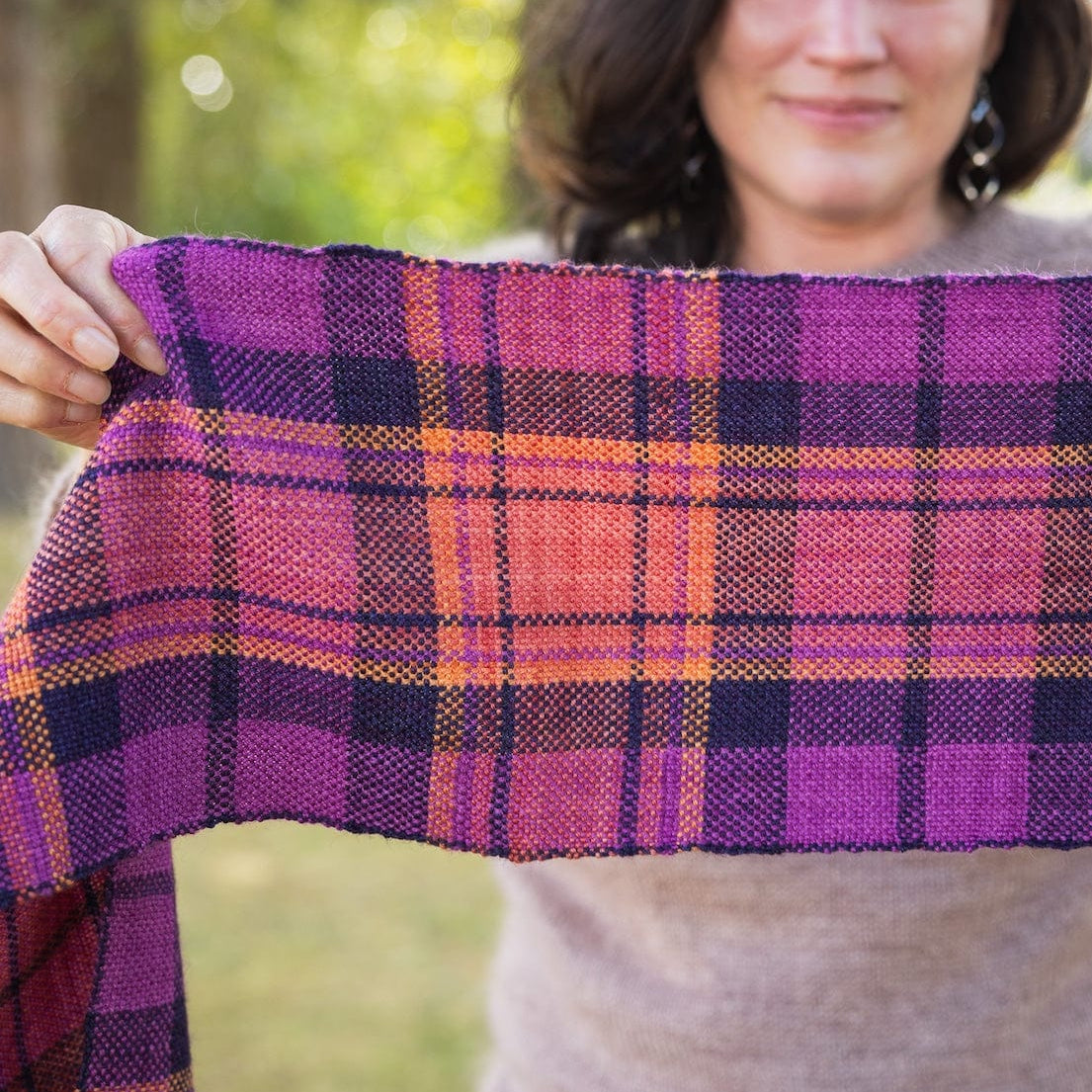 SweetGeorgia Yarns Weaving Patterns Shoreline Checks