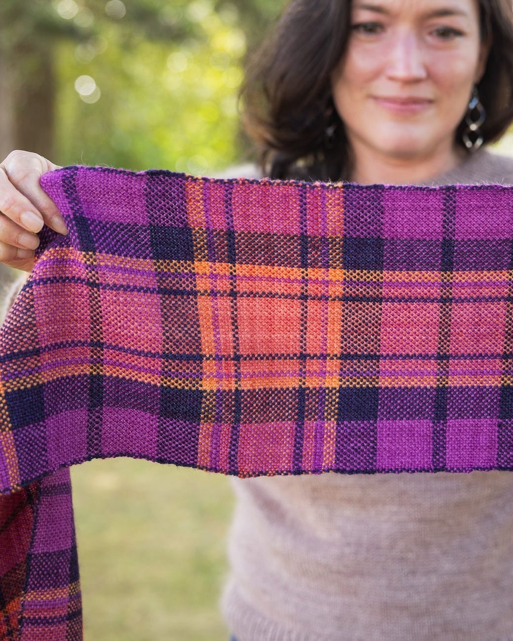 SweetGeorgia Yarns Weaving Patterns Shoreline Checks