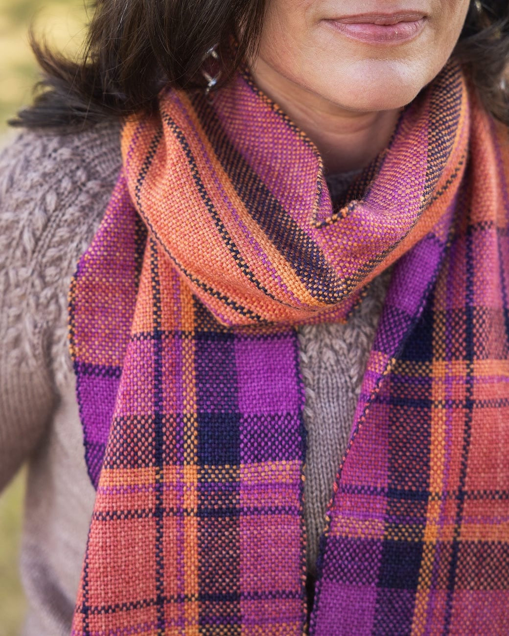 SweetGeorgia Yarns Weaving Patterns Shoreline Checks