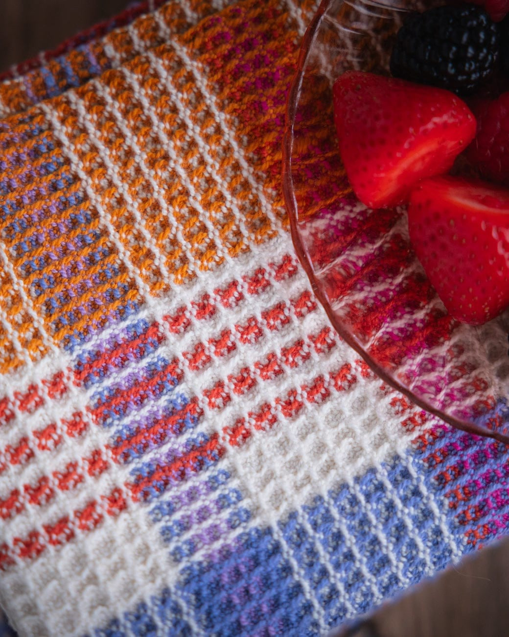 SweetGeorgia Yarns Weaving Patterns Sunday Morning Waffle Towels