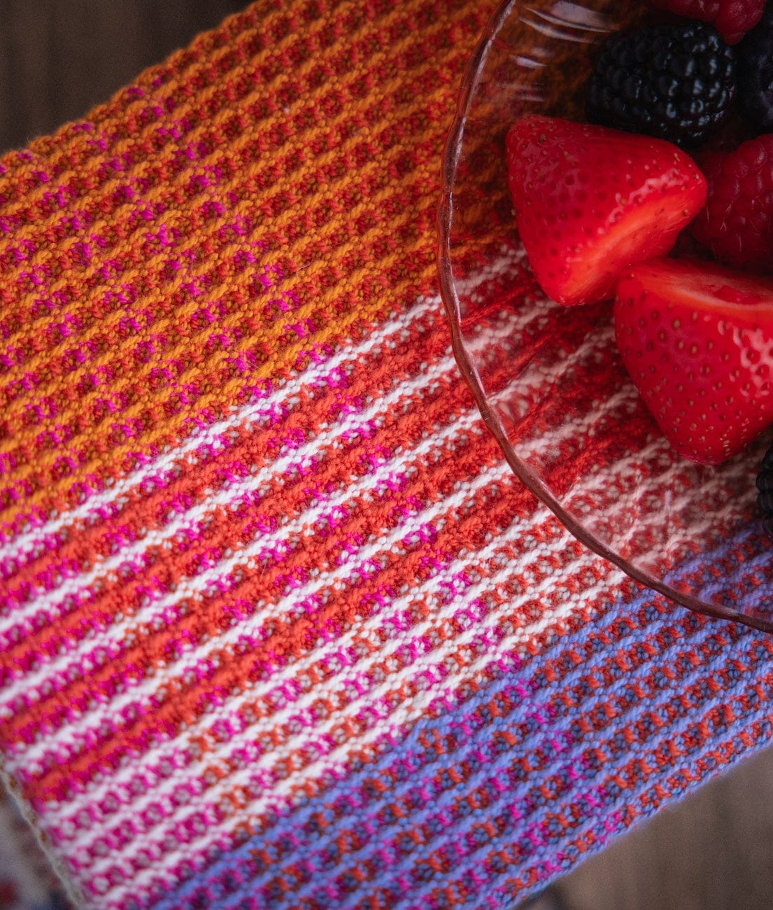 SweetGeorgia Yarns Weaving Patterns Sunday Morning Waffle Towels