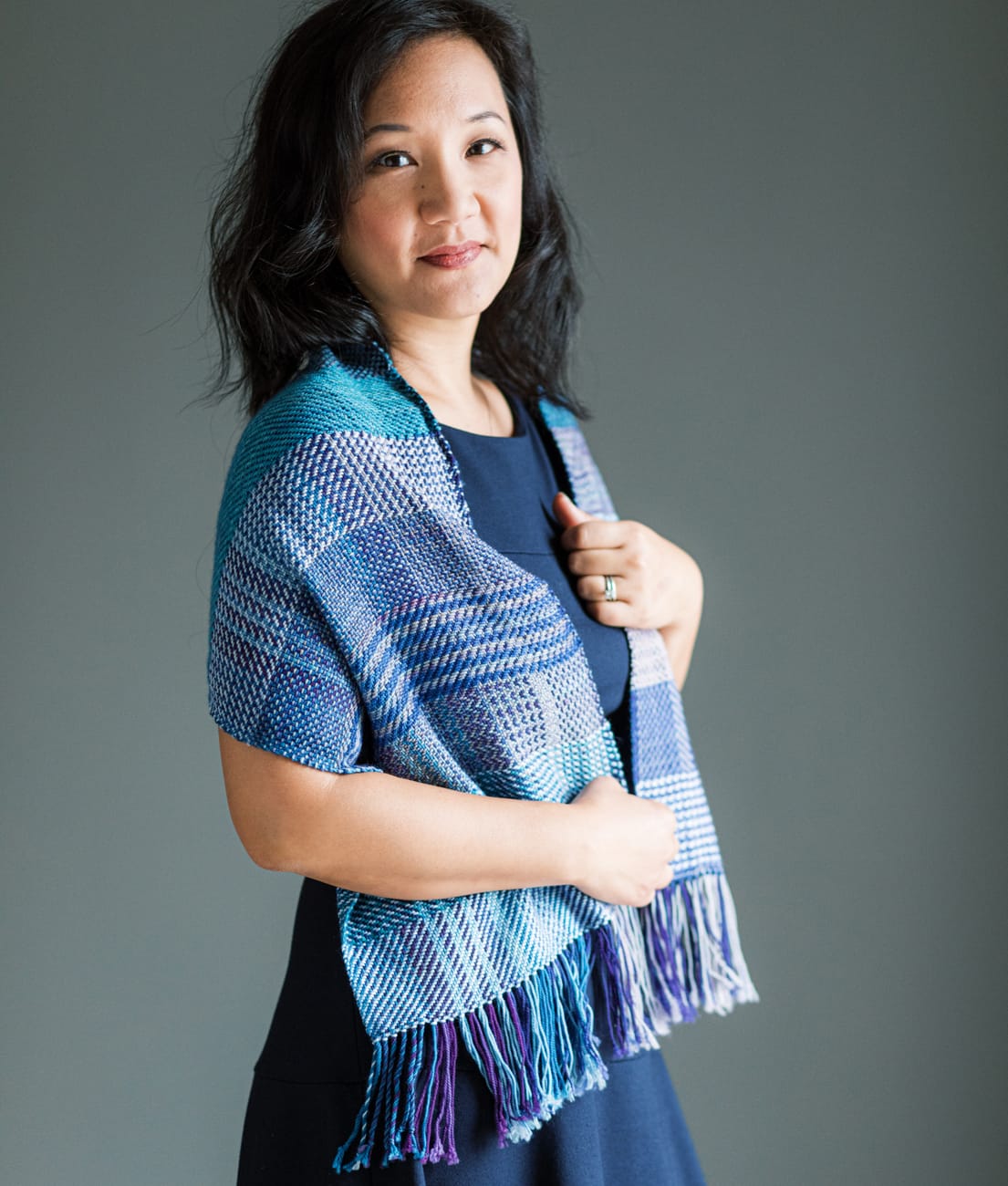 SweetGeorgia Yarns Weaving Patterns Trimmed in Twill