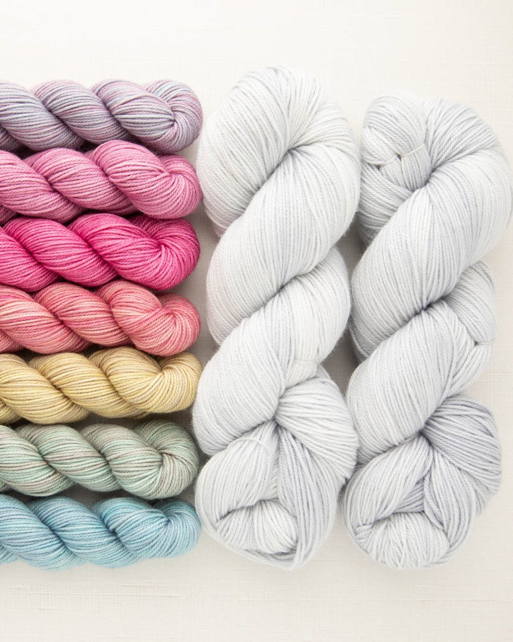 SweetGeorgia Yarns Yarn Sets Secret Forest / Sunset Cedars