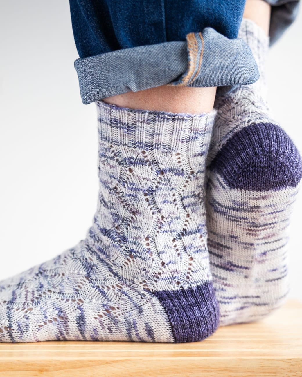 SweetGeorgia Yarns Yarn Sets Sock Kit / Tough Love Sock / Indigo Wash