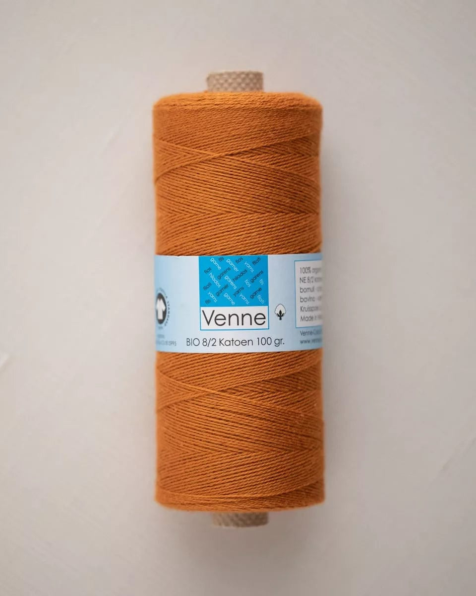 Venne Weaving Yarn Burnt Orange Venne 8/2