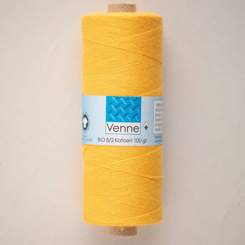 Venne Weaving Yarn Deep Yellow Venne 8/2