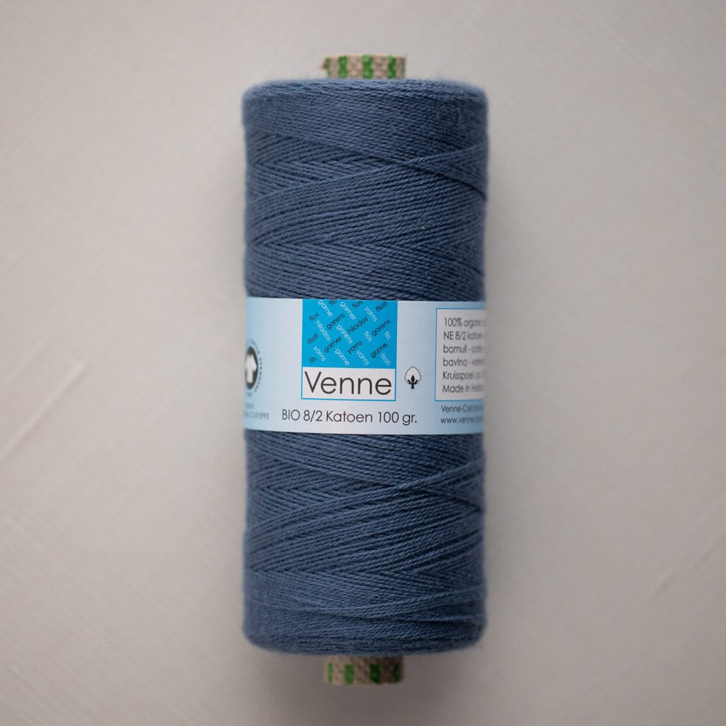 Venne Weaving Yarn Steel Blue Venne 8/2