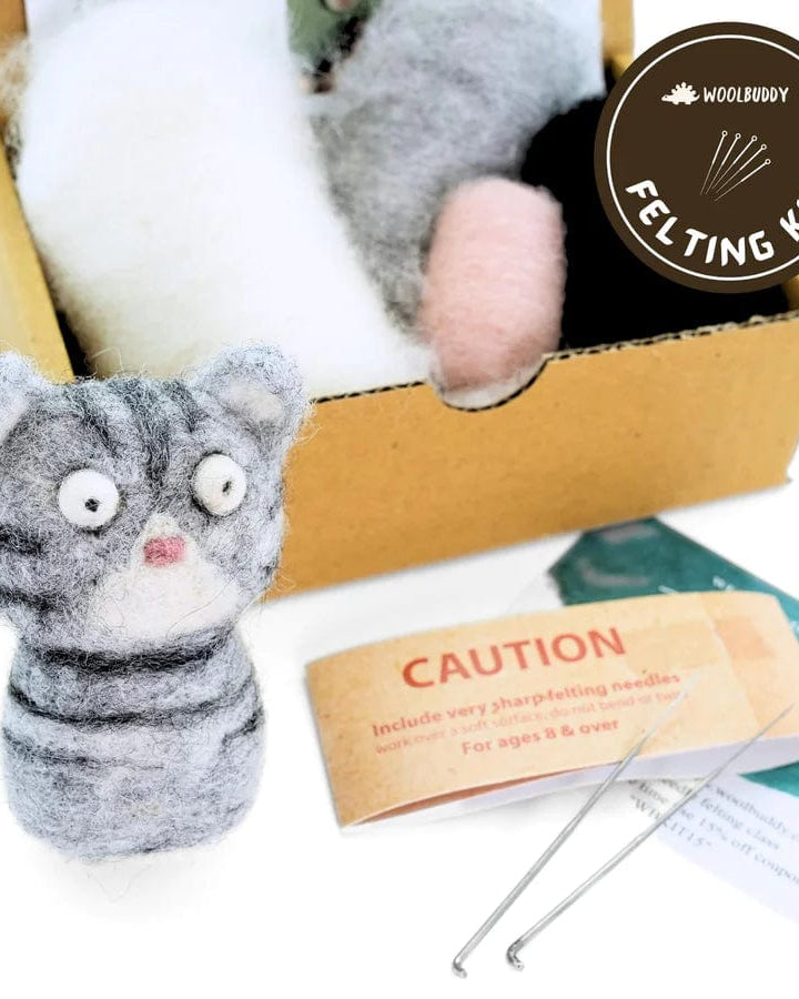 Woolbuddy Gifts Woolbuddy / Felting Kit / Cat