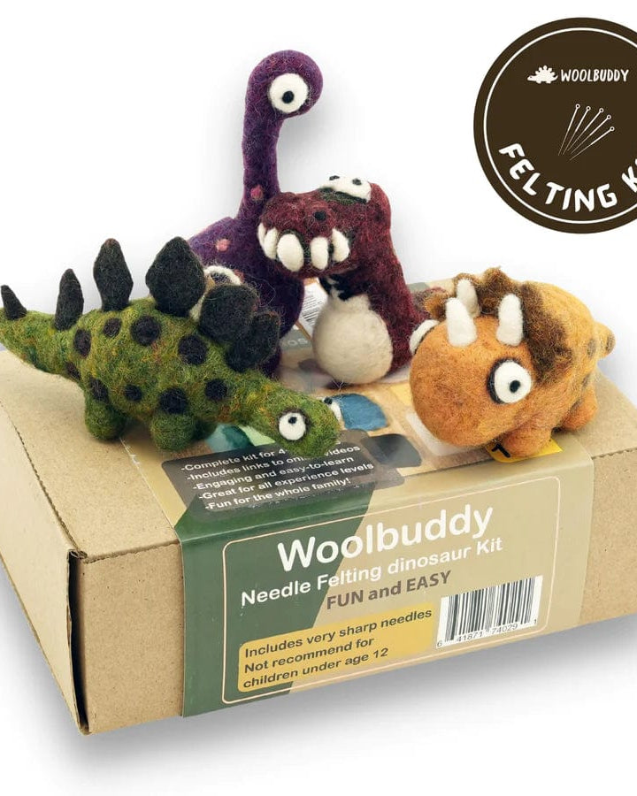 Woolbuddy Gifts Woolbuddy / Felting Kit / Dino