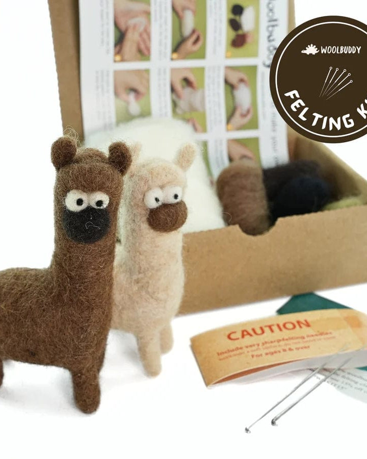 Woolbuddy Gifts Woolbuddy / Felting Kit / Llama