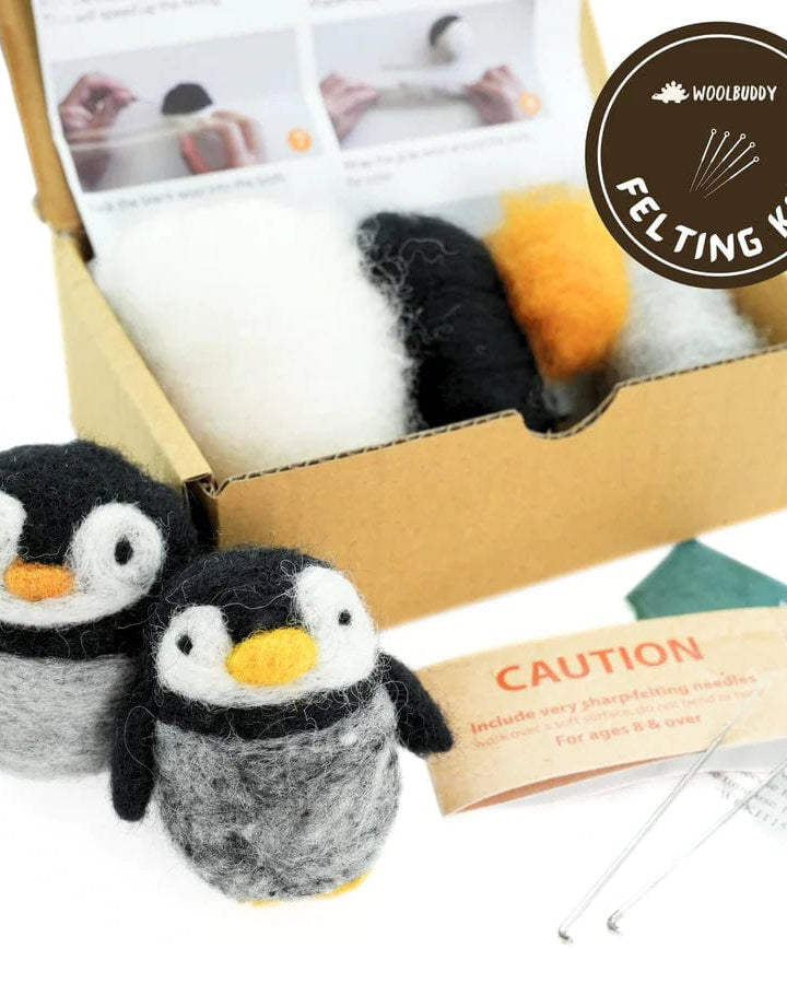 Woolbuddy Gifts Woolbuddy / Felting Kit / Penguin