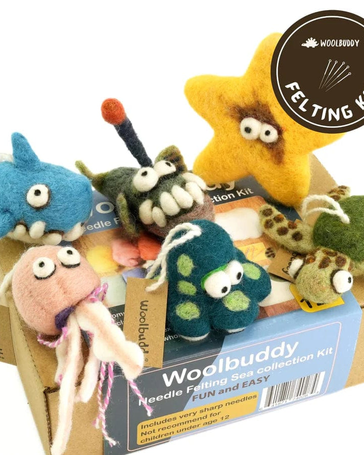 Woolbuddy Gifts Woolbuddy / Felting Kit / Sea Animals