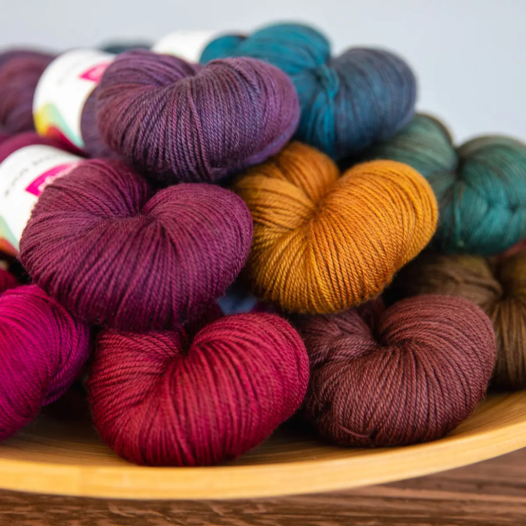 Hand-Dyed Colours by SweetGeorgia Yarns - SweetGeorgia Yarns