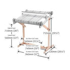 Ashford Weaving Ashford Rigid Heddle Loom Stand Variable