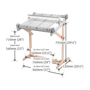 Ashford Weaving Ashford Rigid Heddle Loom Stand Variable