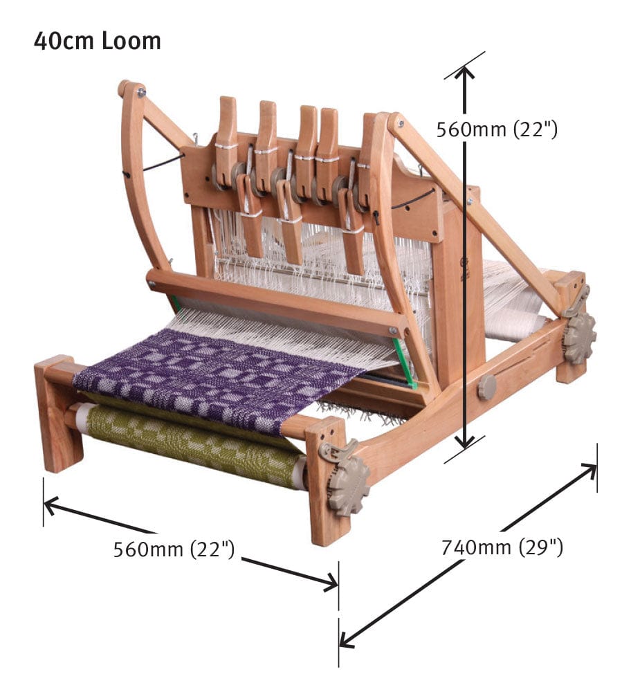 Ashford Rigid Heddle Loom 木製 Ashford Rigid Heddle Loom - SweetGeorgia Yarns
