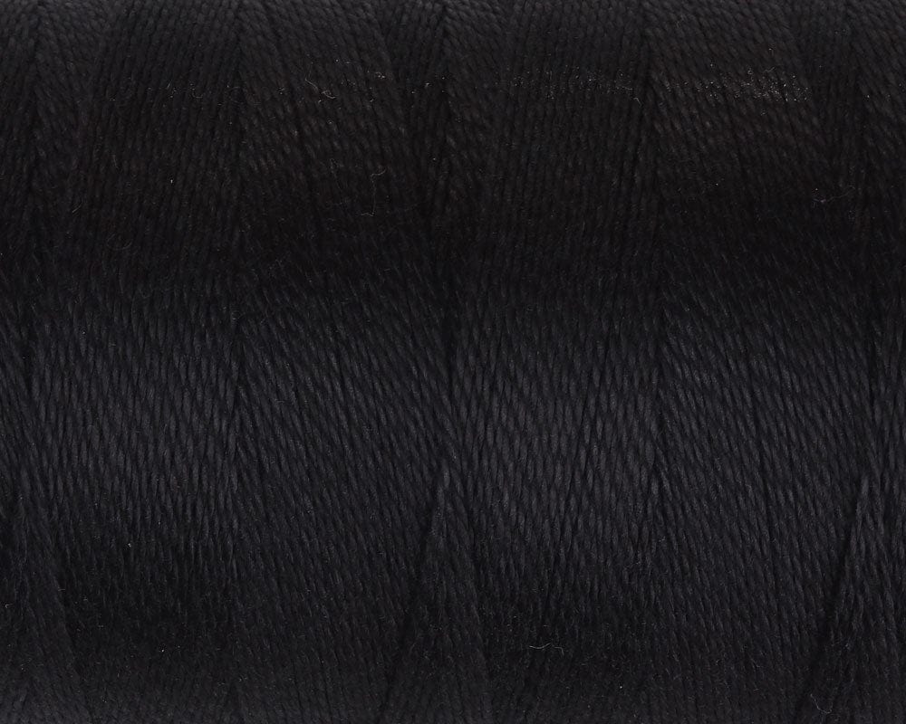 Ashford Weaving Yarn Jet Set Black Ashford Mercerized Cotton 10/2