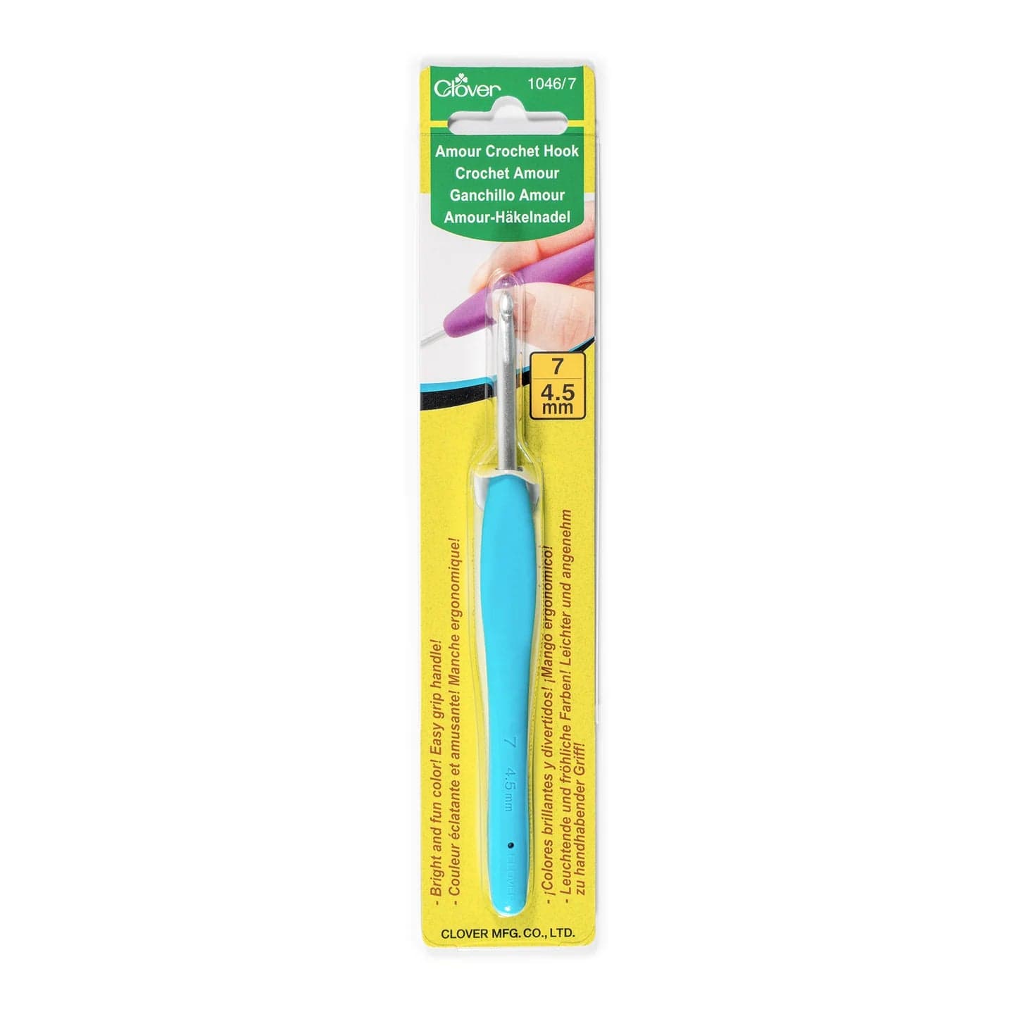 Clover Crochet Hooks 7 (4.5mm) Clover Amour Crochet Hooks