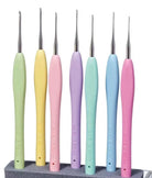 Clover Crochet Hooks Clover Amour Steel Crochet Hook Set