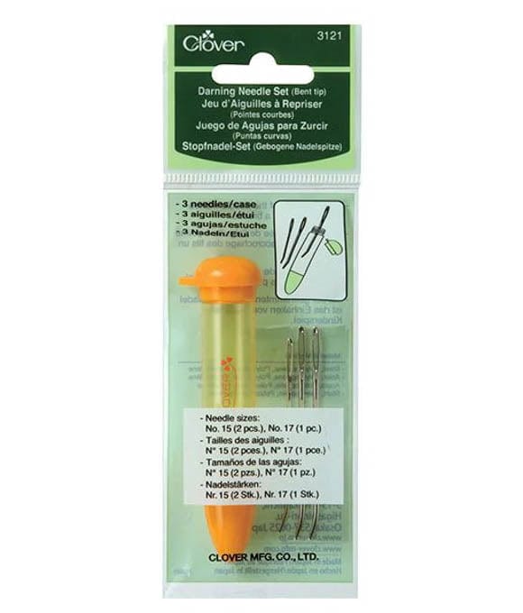 Clover Weaving Tools Clover Chibi Darning Needle Set - Bent Style