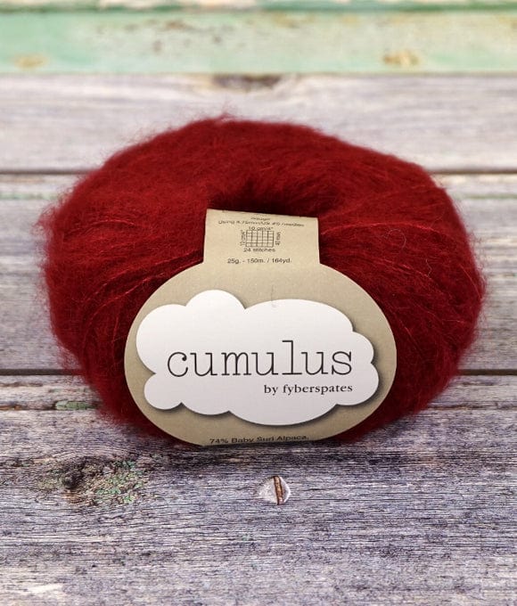 Fyberspates Lace Yarns Ruby Red Fyberspates Cumulus