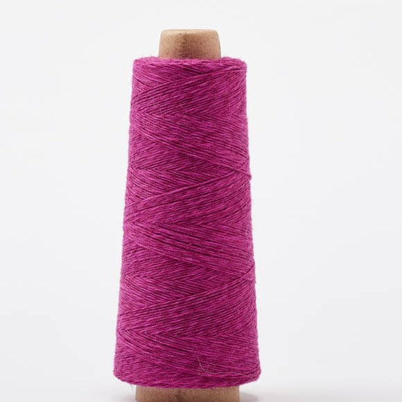 GIST Weaving Yarn Cerise Duet Cotton/Linen Weaving Yarn