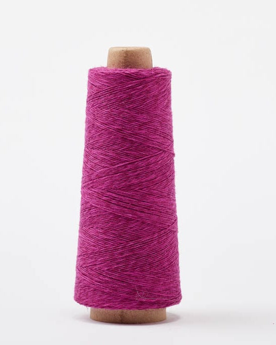 GIST Weaving Yarn Cerise Duet Cotton/Linen Weaving Yarn