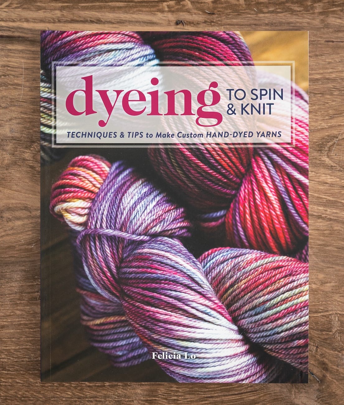 SweetGeorgia Yarns Books Dyeing to Spin & Knit
