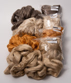 SweetGeorgia Yarns Classes Carding Wild Silks Textured & Luxurious Fibre Blending Workshop with Debbie Held