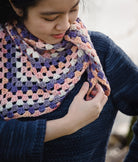 SweetGeorgia Yarns Crochet Patterns Coast to Colour Shawl