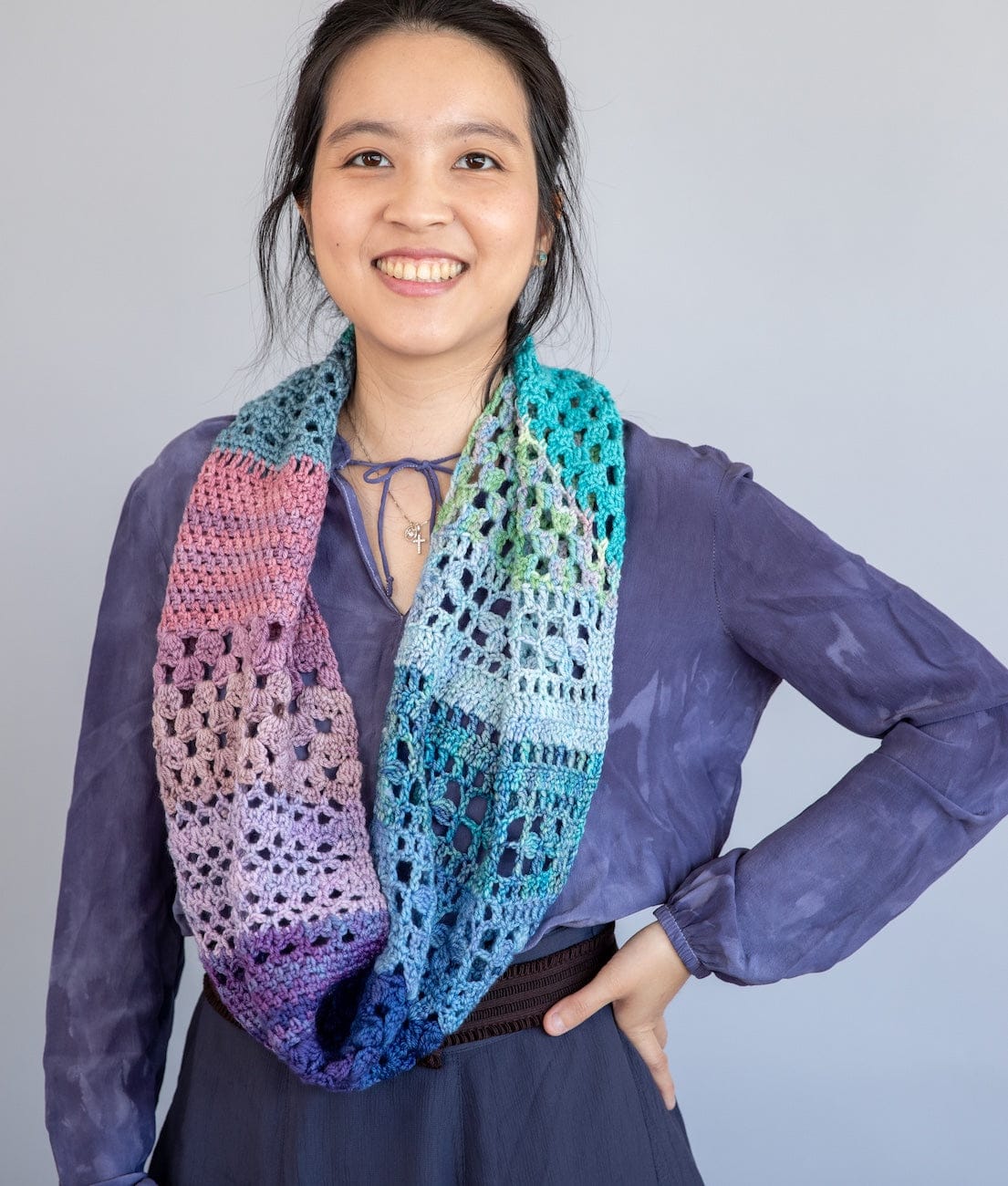 SweetGeorgia Yarns Crochet Patterns Midnight Clear