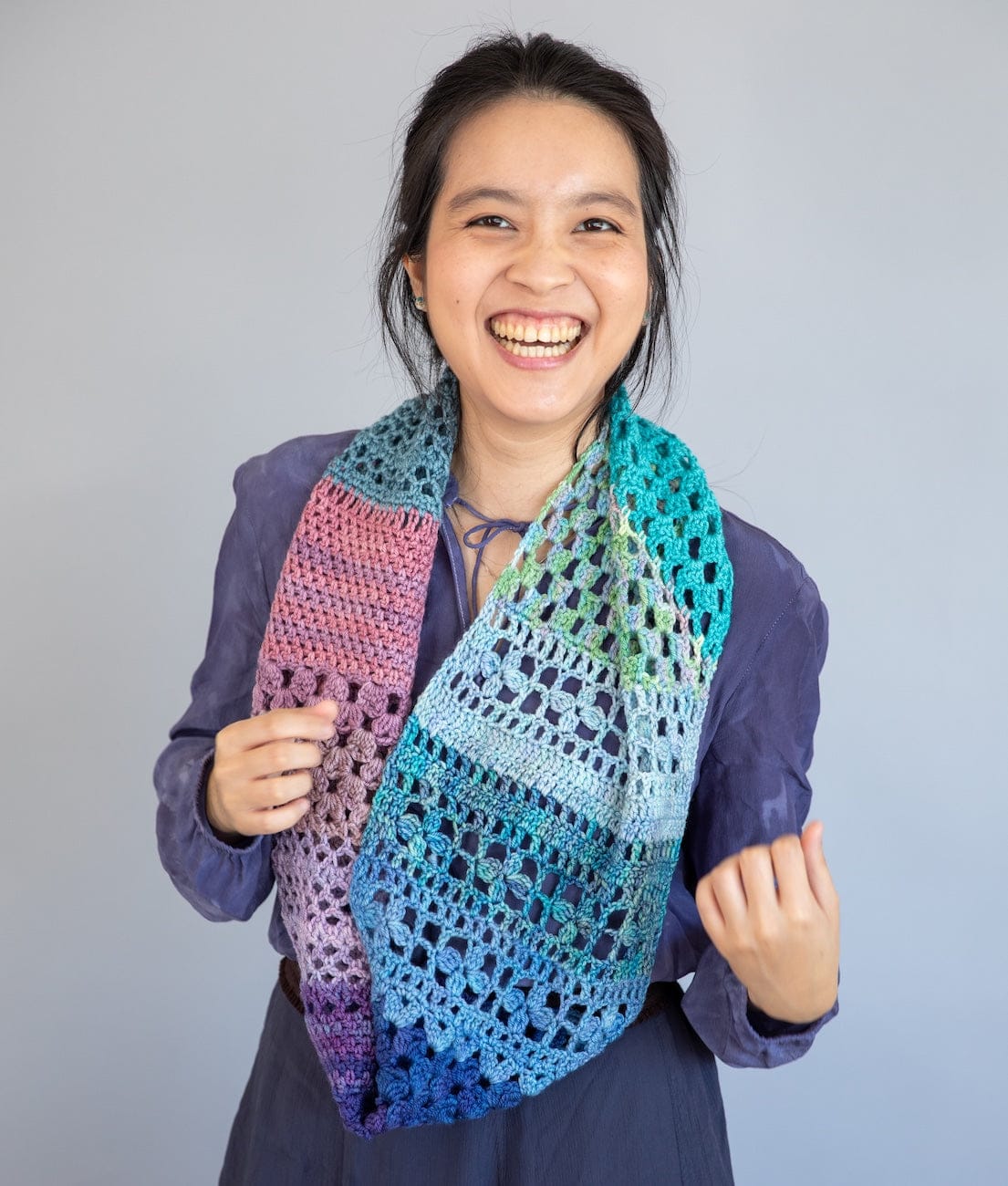 SweetGeorgia Yarns Crochet Patterns Midnight Clear