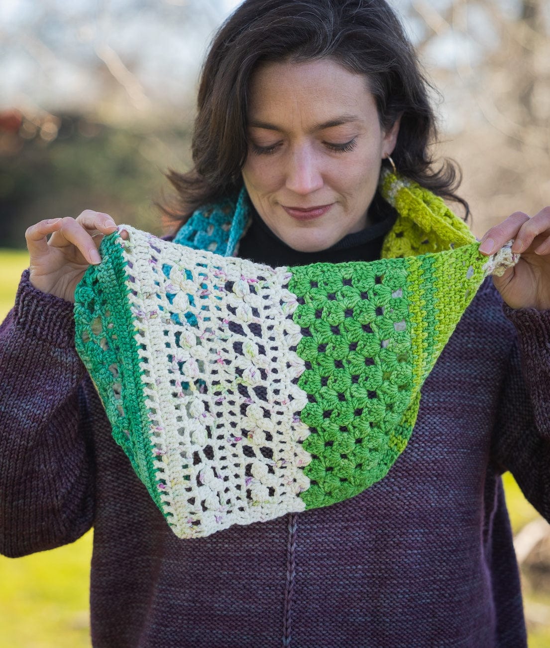 SweetGeorgia Yarns Crochet Patterns Midnight Clear