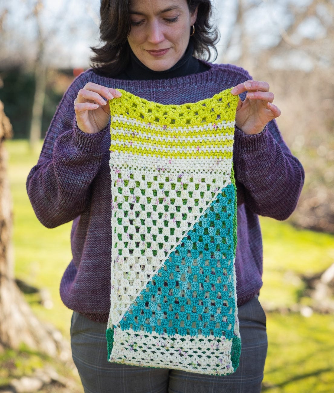 SweetGeorgia Yarns Crochet Patterns Midnight Clear