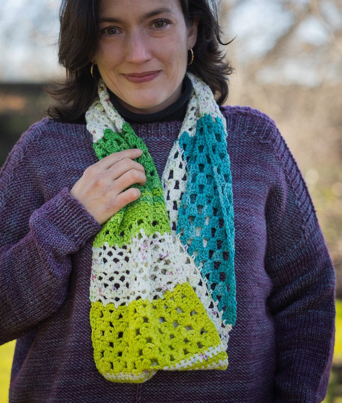 SweetGeorgia Yarns Crochet Patterns Midnight Clear