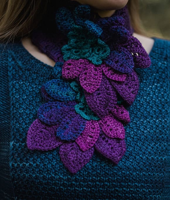SweetGeorgia Yarns Crochet Patterns Night Garden